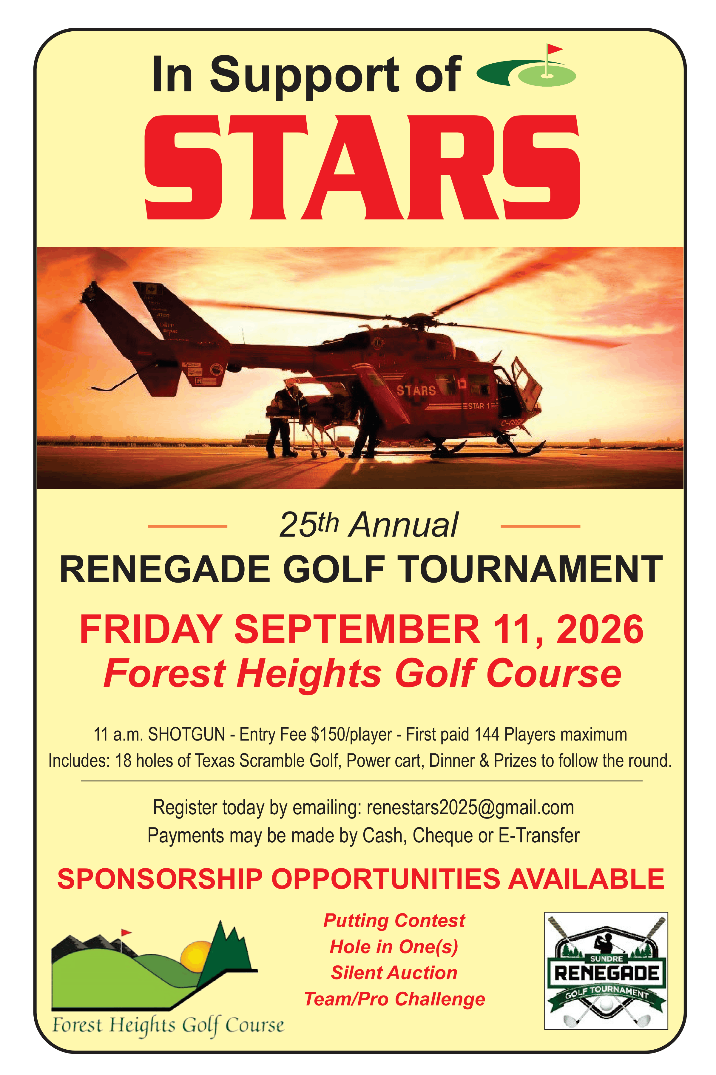 STARS GOLF 2026